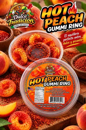 Dulce Tradición · Hot Peach Gummi Ring