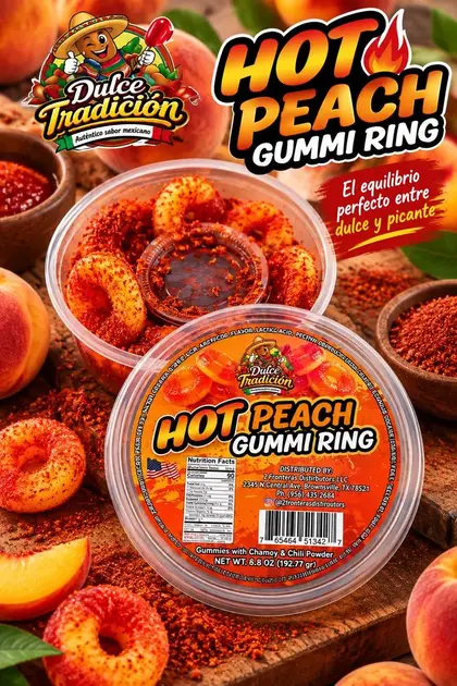 Dulce Tradición · Hot Peach Gummi Ring