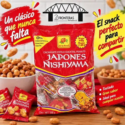 Cacahuate japonés Nishiyama